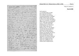 Petrie Journal 1902 to 1903 (Abydos; Osiris enclosure)