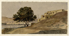 Hector Horeau Watercolour - Luxor