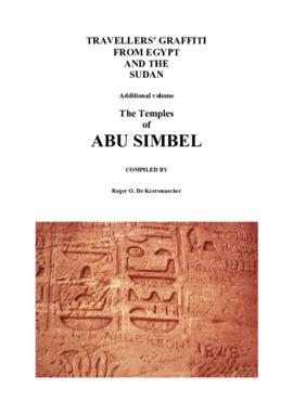 Additional volume I