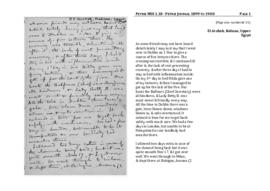 Petrie Journal 1899 to 1900 (Abydos; Umm el-Qa'ab)