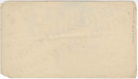 Preparatory/preliminary sketch of Bonomi MSS 26.2 (recto)