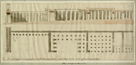 Hector Horeau Watercolour - Ramesseum
